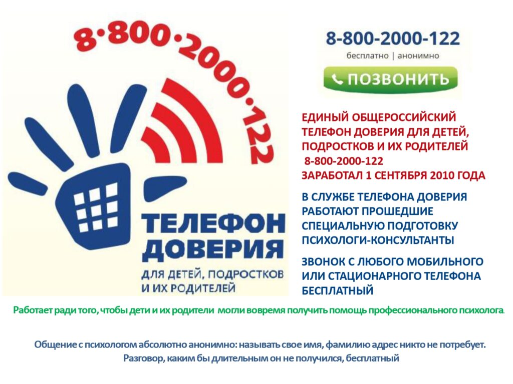 Горячая линия по оказанию психологическо-психотерапевтичекой помощи